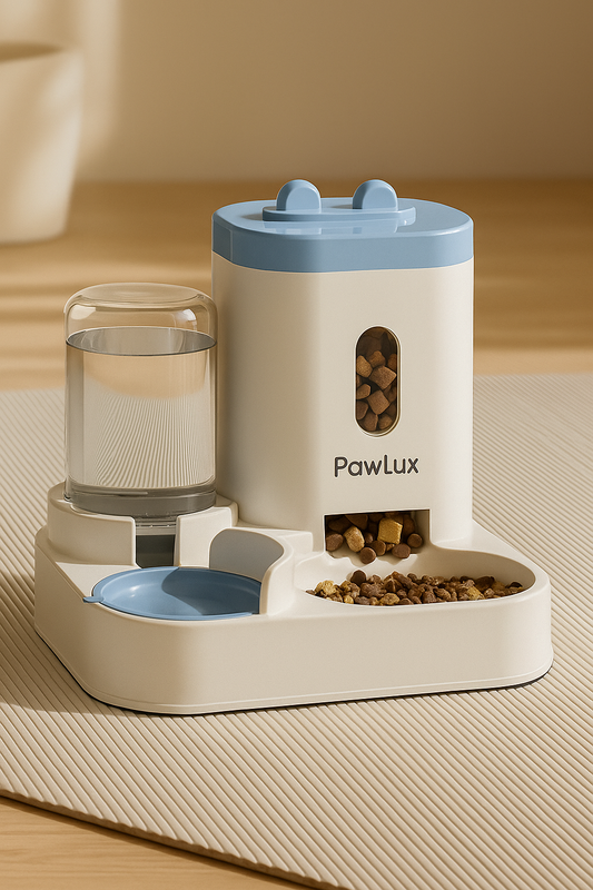 Automatic Pet Feeder & Water Fountain